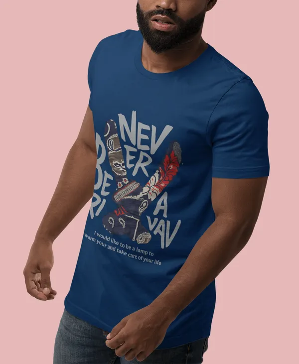 Blue_Never_Be_My_Rival_Slogan_Print_T_Shirt_For_Men