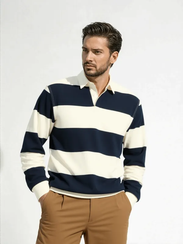 Navy_Blue_And_Off_White_The_Breton_Bold_Rugby_Polo_T_Shirt_For_Men