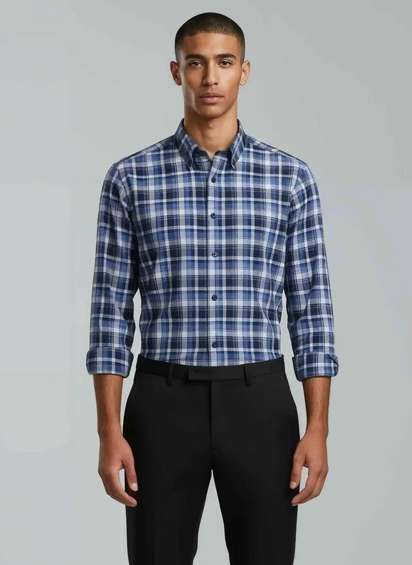 Blue_Royal_Cotton_End_On_End_Stripe_Casual_Shirt_For_Men