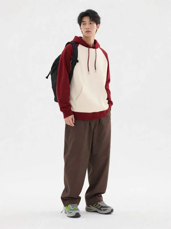 Maroon_And_Off_White_Raglan_Casual_Hoodie_Body_For_Men