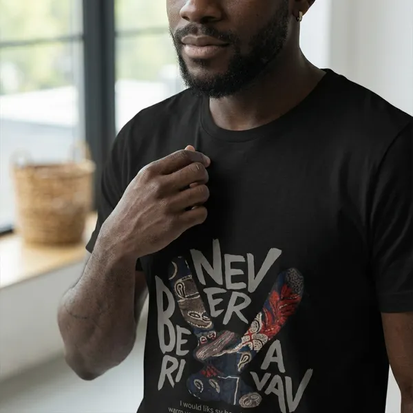Black_Never_Be_My_Rival_Slogan_Print_T_Shirt_For_Men