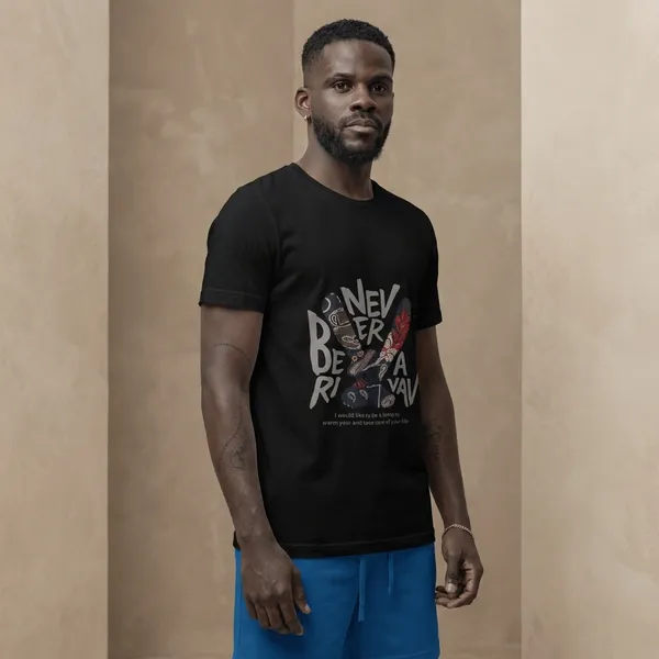Black_Never_Be_My_Rival_Slogan_Print_T_Shirt_For_Men