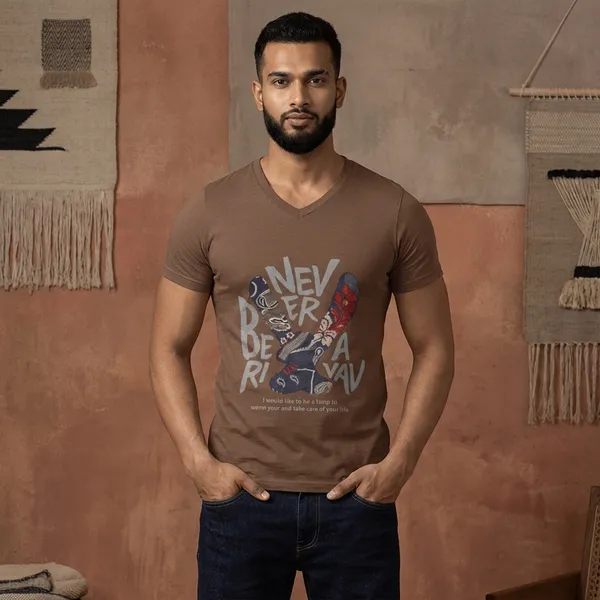 Brown_Never_Be_My_Rival_Slogan_Print_T_Shirt_For_Men