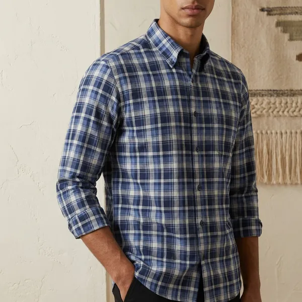 Blue_Royal_Cotton_End_On_End_Stripe_Casual_Shirt_For_Men