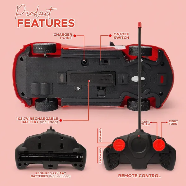 Rc_Famous_Card_With_3D_-_Lighting_Kids_High_Speed_Rechargeable_Remote_Control_Car_For_Kids