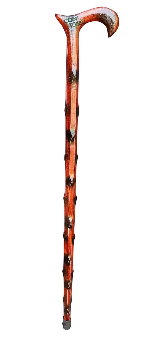 Lifestyle_helpmate__Decorative_Wooden_Walking_Stick_With_Hand_Painted_Design_36_inch