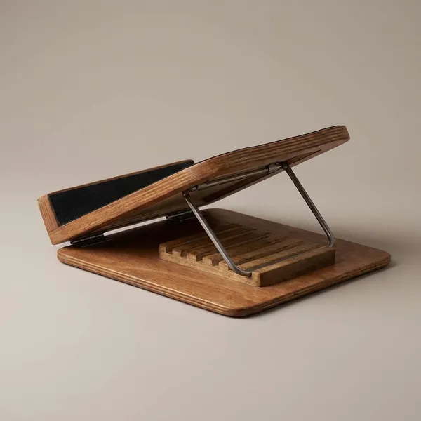 Lifestyle_Helpmate_Adjustable_Wooden_Footrest_And_Calf_Stretcher_With_Massage_Rollers