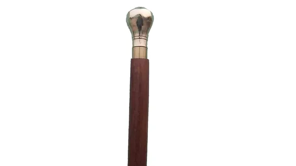 Classic_Wooden_Walking_Stick_With_Silver_Metal_Knob_Handle_24_INCH