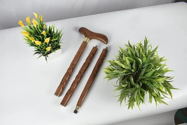 Handcrafted_Wooden_Walking_Stick_With_Ergonomic_Handle_And_Rubber_Tip