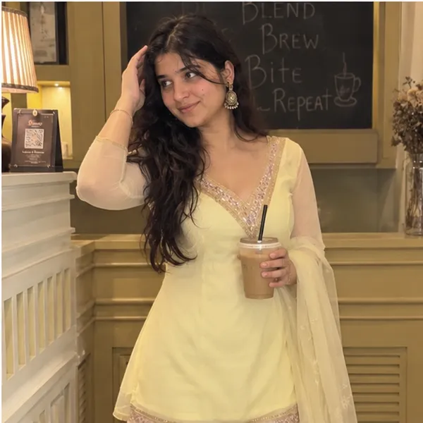 Light_Yellow_Georgette_Zari_Embroidered_Straight_Kurta_With_Fitted_Pant_And_Dupatta_Set