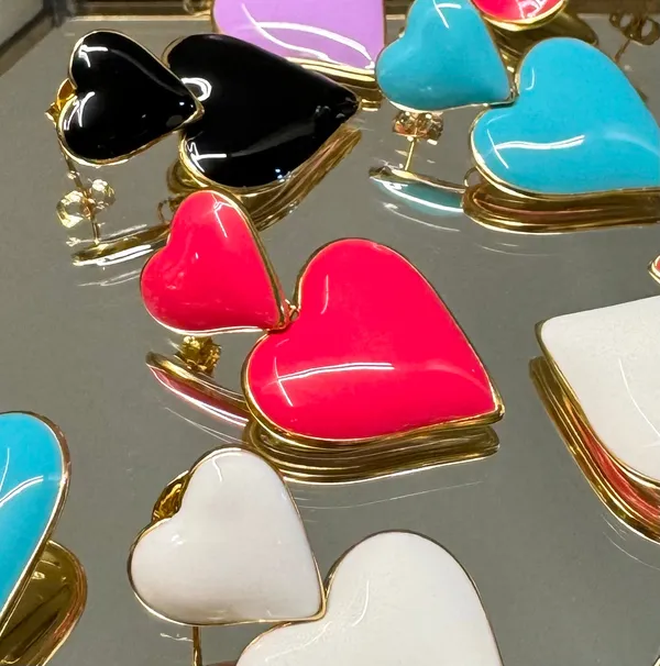 Fallon_Double_Heart_Earrings_Fuchsia