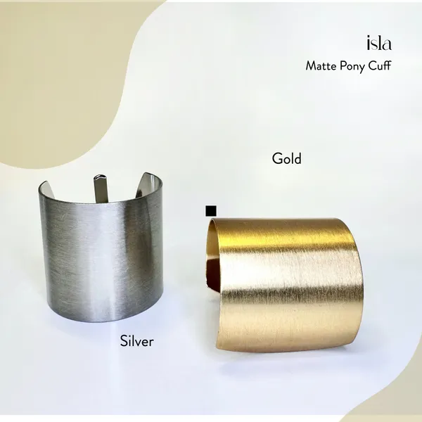 Isla_Matte_Pony_Cuff_|_Silver_|_Medium