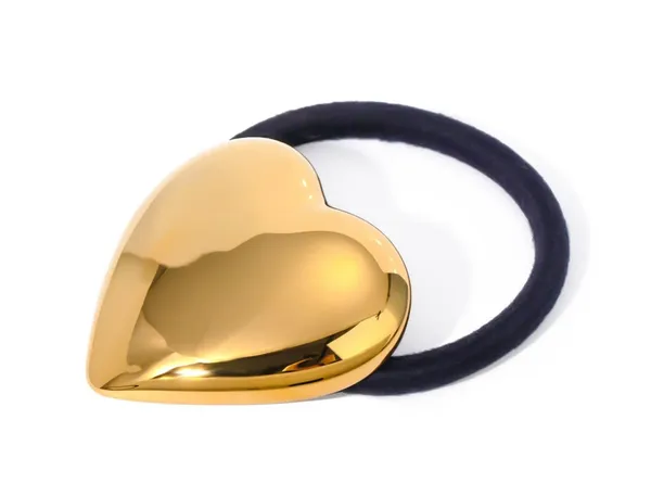 Isla_Heart_Hair_Tie_Silver