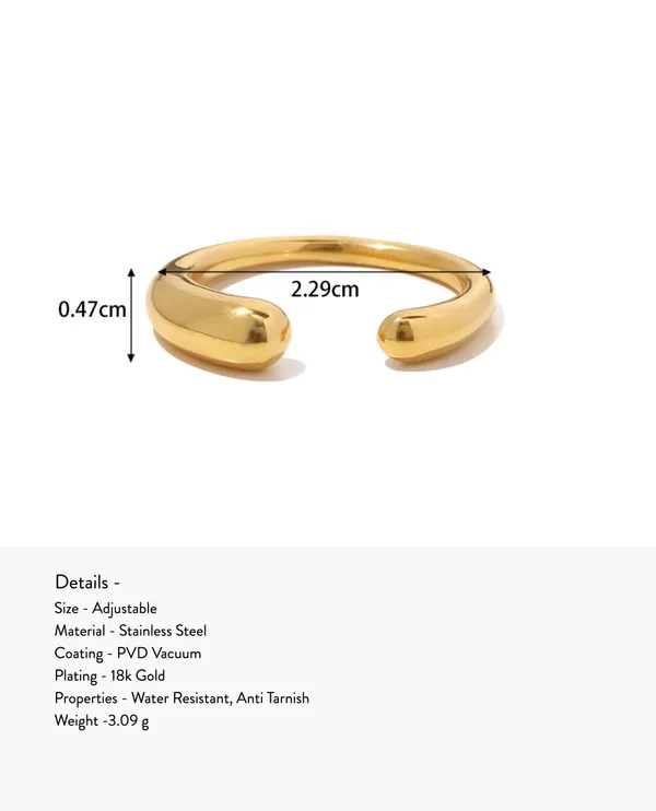 Rae_Dainty_Pebble_Ring_|__Gold