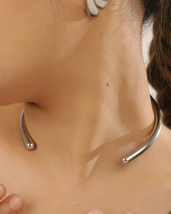 Hailey_Choker_Silver