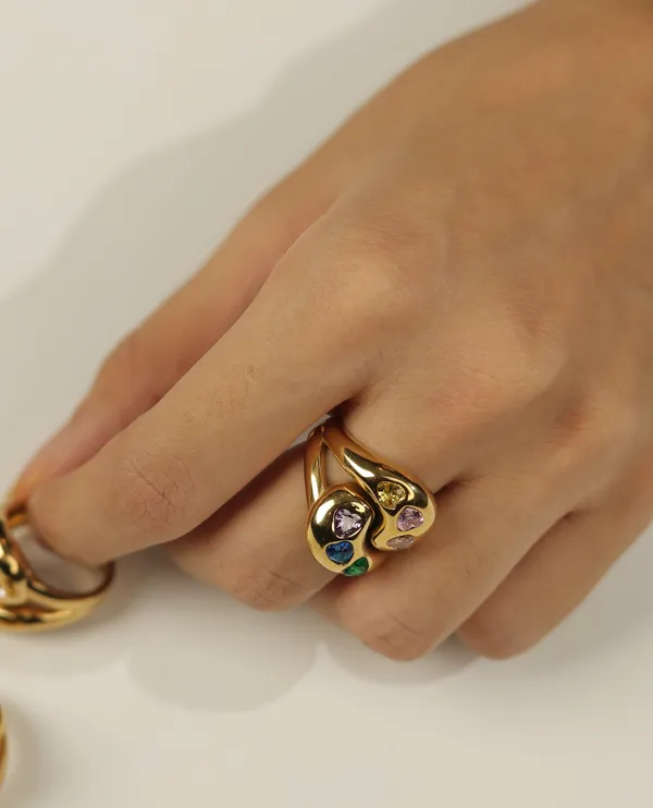 Jovie_Ring_Gold_Multi_Colour_Stones