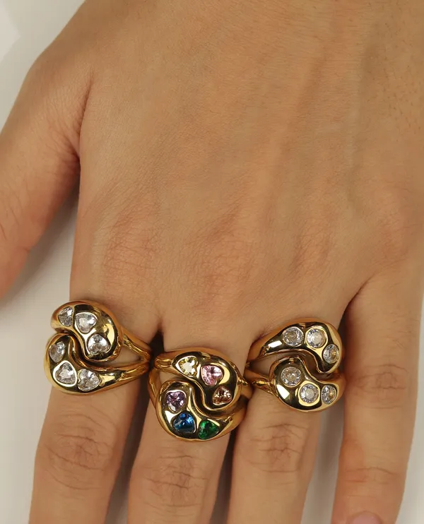 Jovie_Ring_Gold_Multi_Colour_Stones