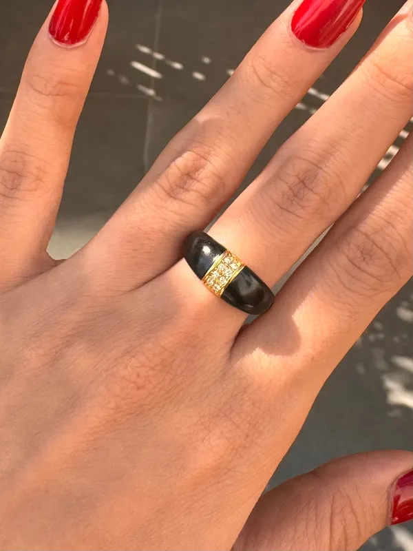 Enamel_Dome_Ring_Black