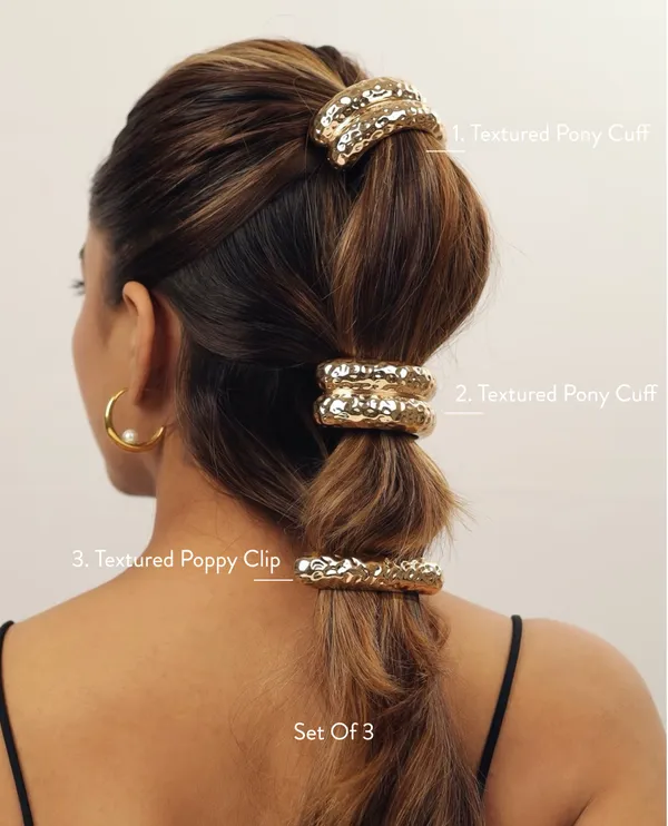 Payal_X_Hue_And_Her_Raya_Textured_Hair_Cuff_Set_Of_3