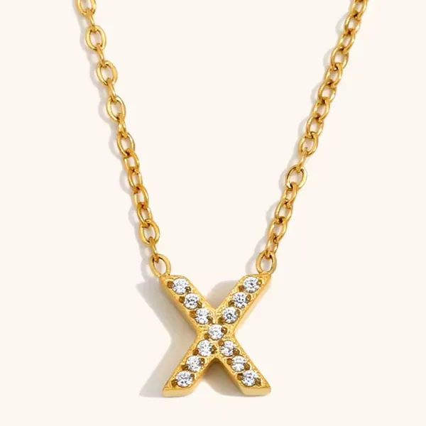 Dainty_Initial_Necklace_Gold_X