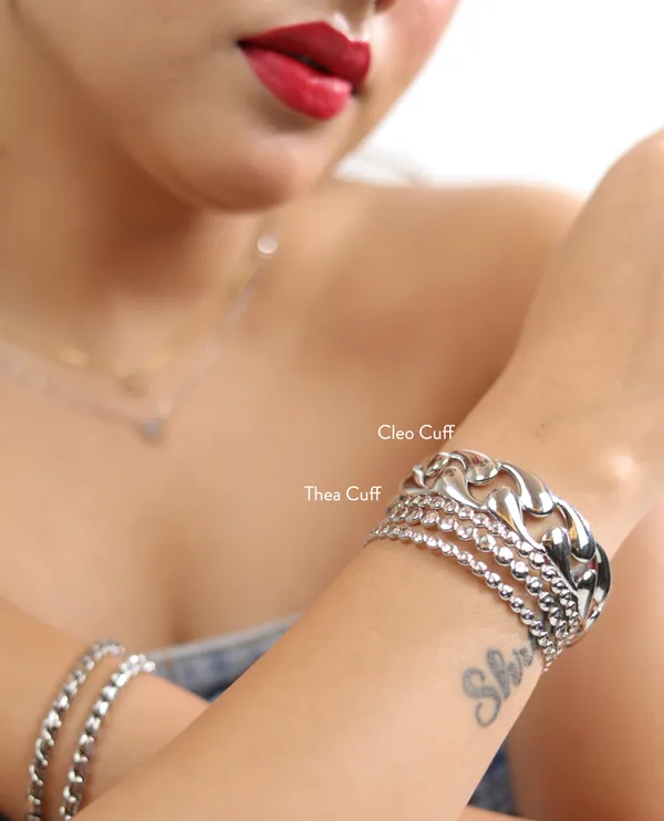 Thea_Cuff_Silver_Adjustable_Gold
