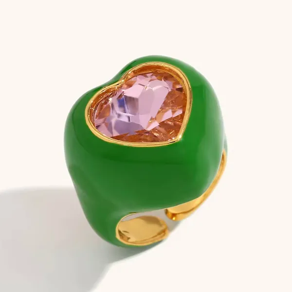 Amore_Rings_Free_Size_Green
