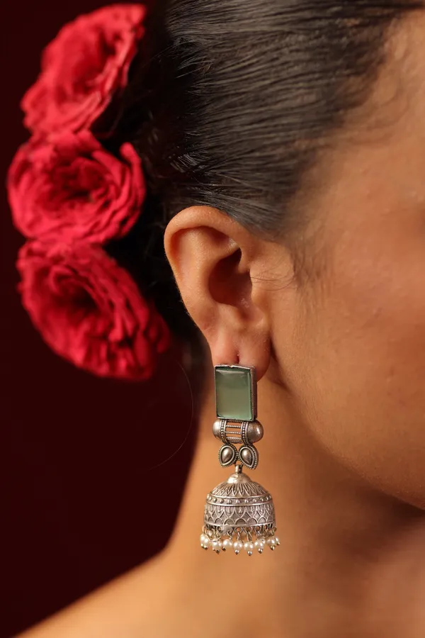Chaya_Jhumki_Mint_Green