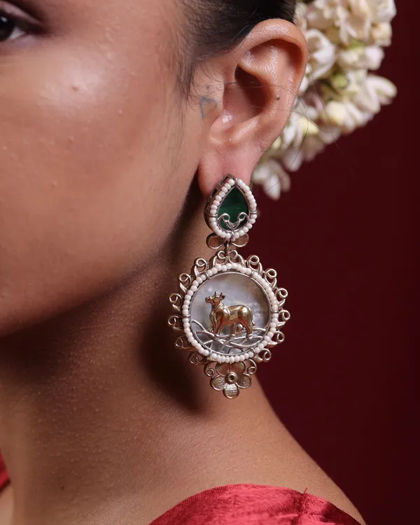 Falak_Earrings_Red