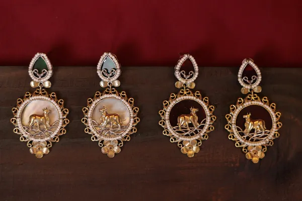 Falak_Earrings_Red