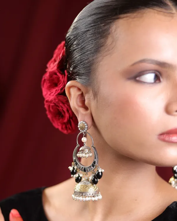 Ruhani_Jhumka_Green