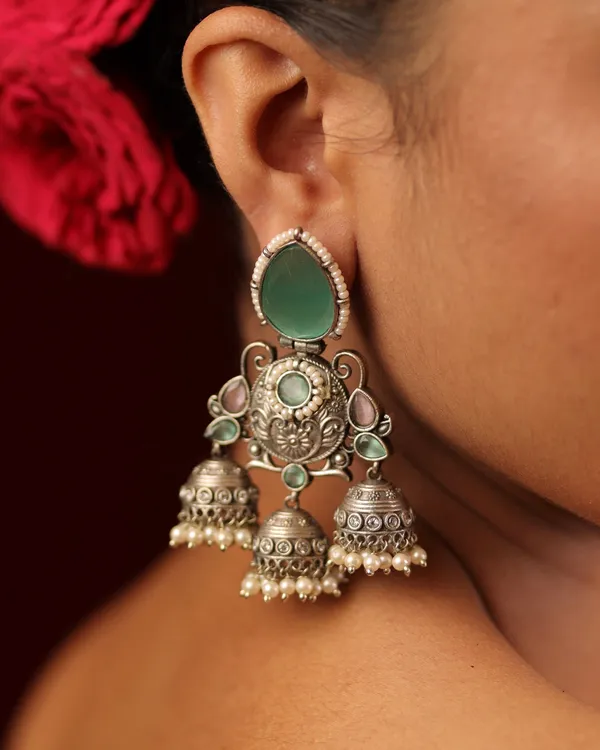 Suhani_Earrings_Silver