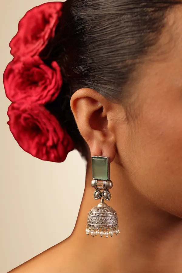 Chaya_Jhumki_Mint_Green