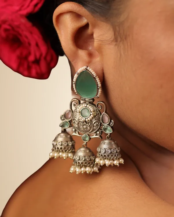 Suhani_Earrings_Silver