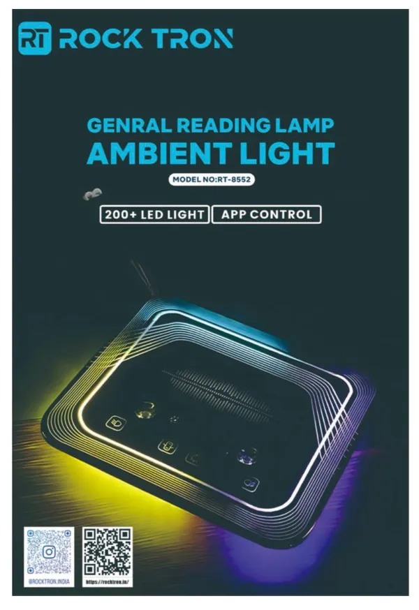 Rock_Tron_General_Reading_Lamp_Ambient_Light_200_Led_App_Control_Model_Rt_8552