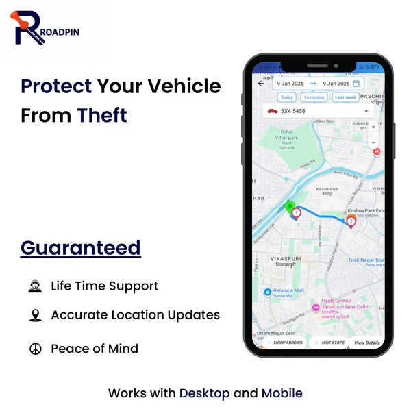 Roadpin_4_Wire_Gps_Vehicle_Tracker_V5_Realtime_Tracking_Device_For_Cars,_Bikes,_Trucks_And_Buses