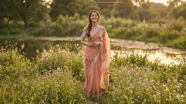 Peach_Debauchee_Of_Dew_Cotton_Saree_For_Women