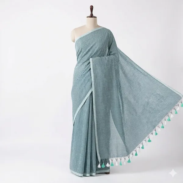 Blue_Puck_S_Mischief_Mul_Cotton_Saree_For_Women
