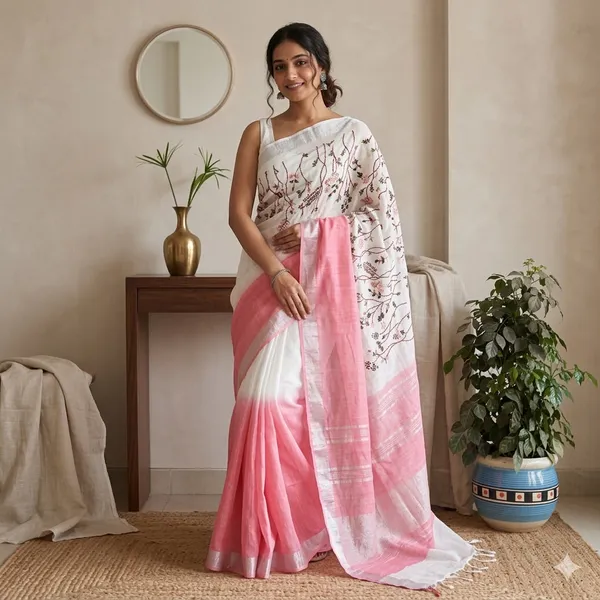 Pink_Pemberley_Dawn_Cotton_Saree_For_Women