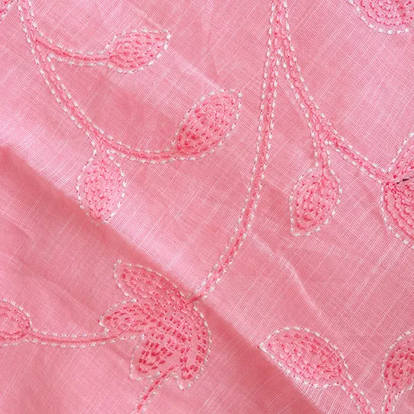 Pink_Woolfian_Ripple_Linen_Handwork_Saree_For_Women