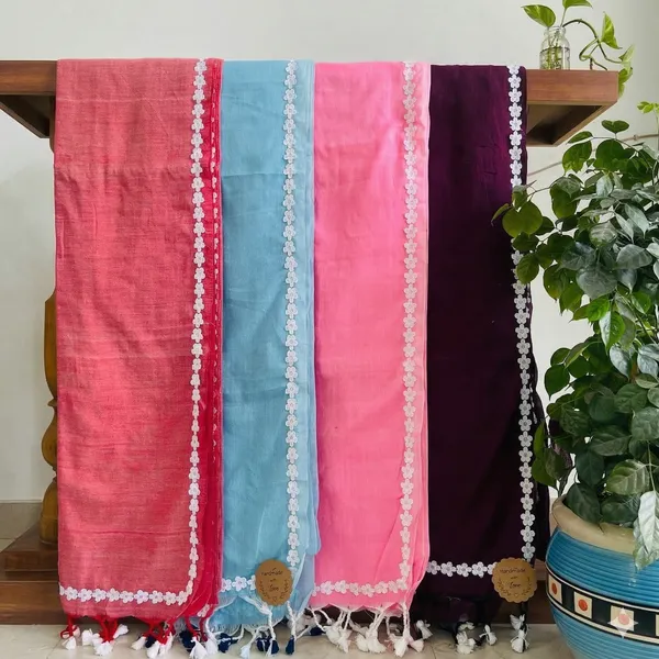 Pink_Bathsheba_Border_Cotton_Saree_For_Women