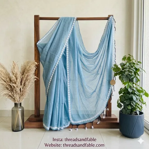 Skyblue_Bathsheba_Border_Khadi_Cotton_Saree_For_Women