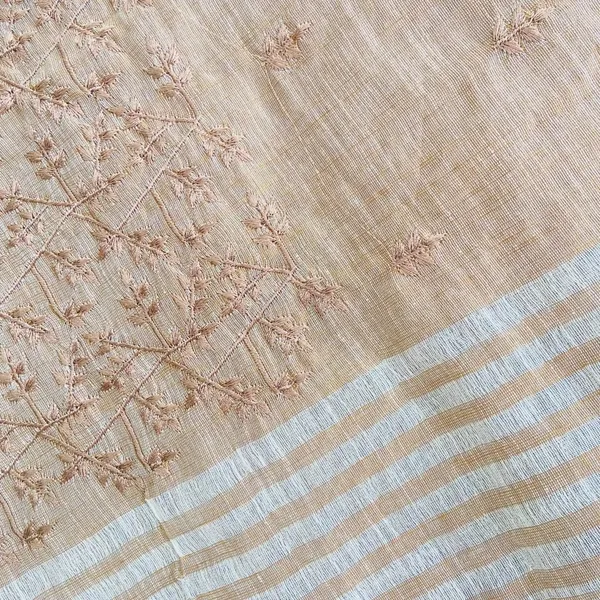 Brown_Eyre_Resilience_Linen_Saree_For_Women