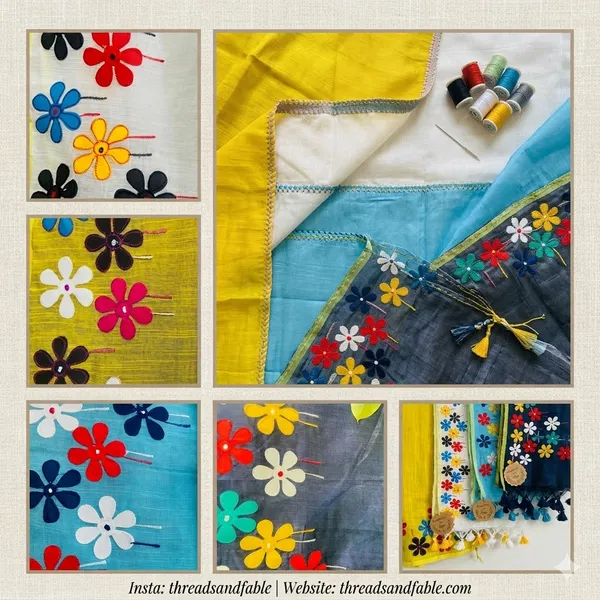Navy_Clarissa_Saffron_Cotton_Silk_Saree_For_Women