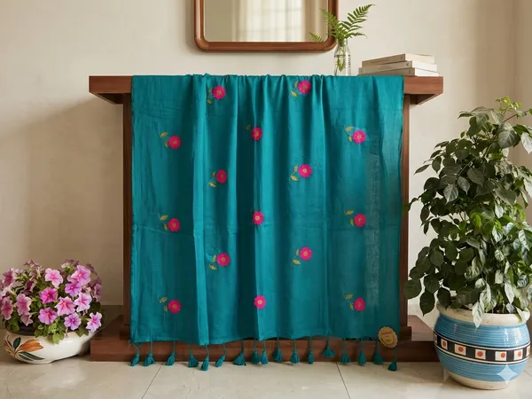 Moss_Green_Kitty_Bennet__mul_Cotton_Saree_For_Women