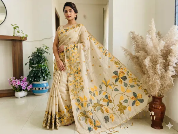 Yellow_Jane_Bennet_Cotton_Saree_For_Women