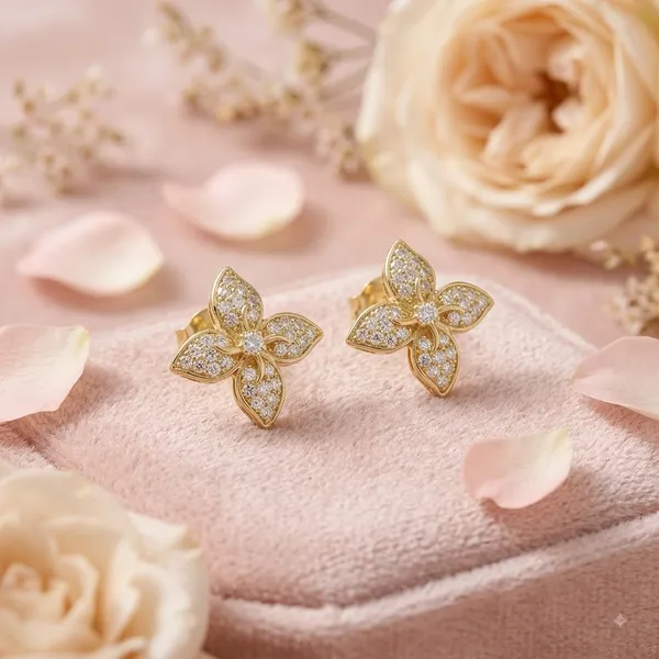 Four_Petal_Pave_Earrings
