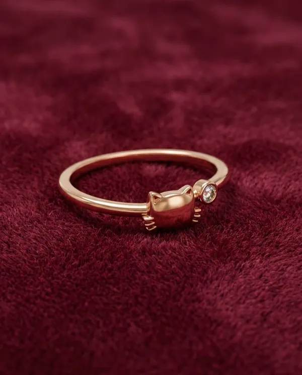Cute_Cat_Rose_Ring
