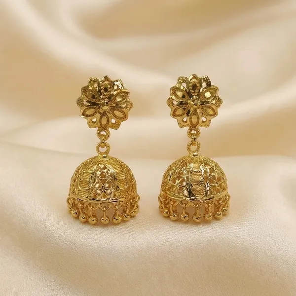 24K_Gold_Plated__Jhumka_For_Women