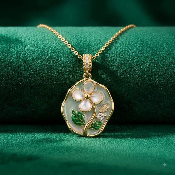 Floral_Pearl_Pendant_Necklace