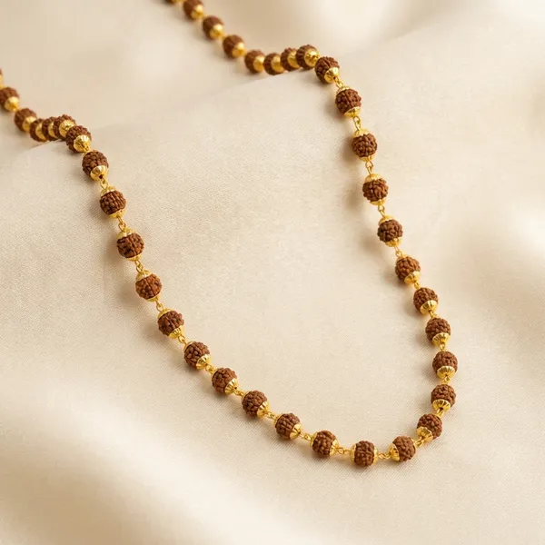 Original_Rudraksha_Mala_With_Gold_Plated_Capped_For_Men